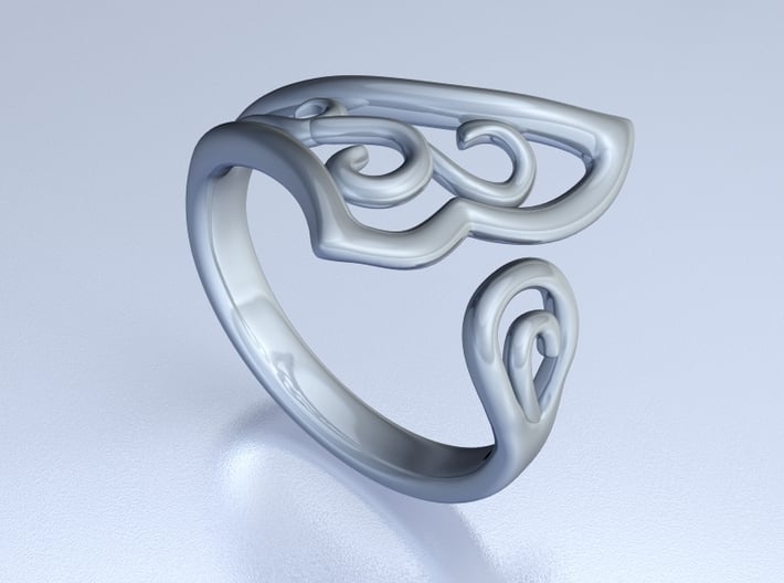Kaya's Ring Variation 3d printed 