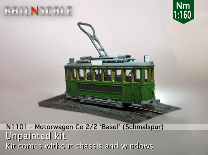 Motorwagen Ce2/2 Nr 8"-21" (Nm 1:160) 3d printed 