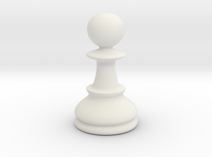 Pawn (Chess) 3d printed