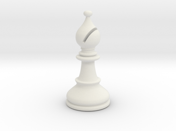 Bishop (Chess) 3d printed