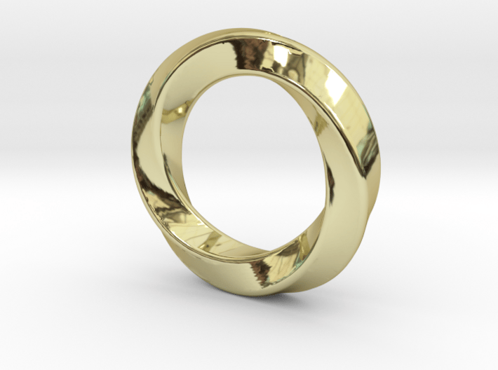 Pendant Ring Whirl 3d printed 