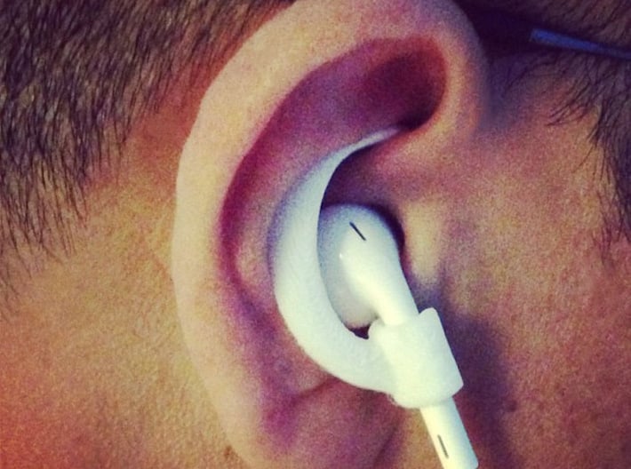EarPod attachments for active people 3d printed