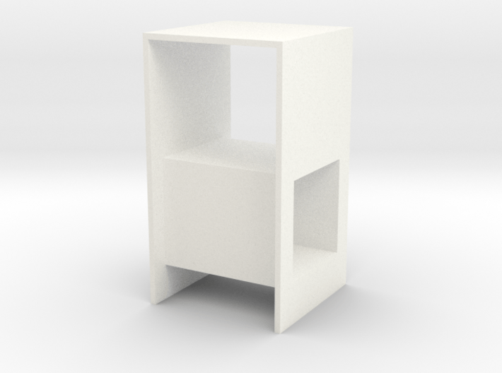 Cubed 1:12 scale Side Table 3d printed 