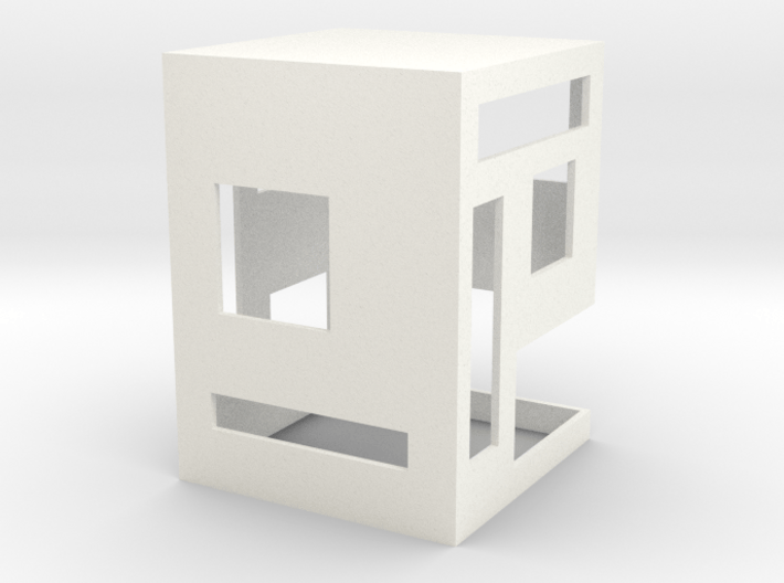 Slotted 1:12 scale Side Table 3d printed 