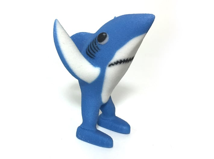 Left Shark 3d printed