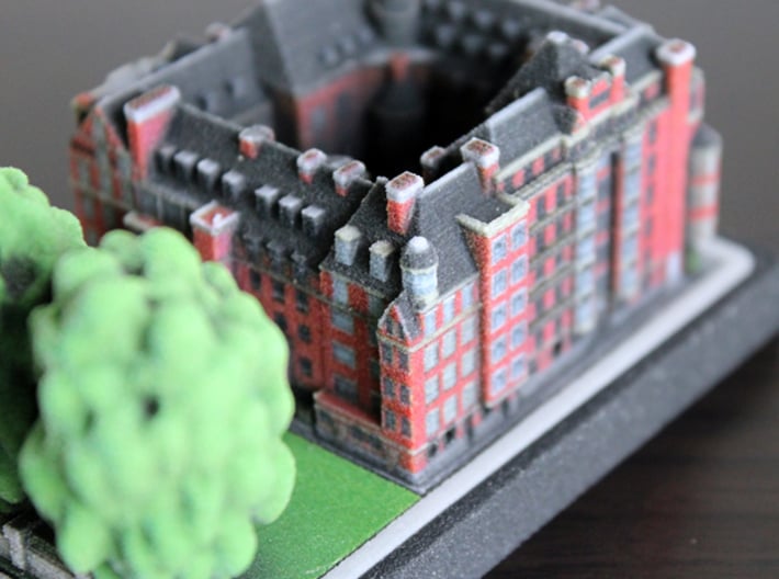 Church Commissioners Office Westminster 5 x 4  3d printed 