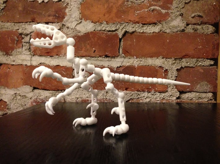 ModiRaptor DIY Dino Kit 3d printed ModiRaptor DIY Dino Kit