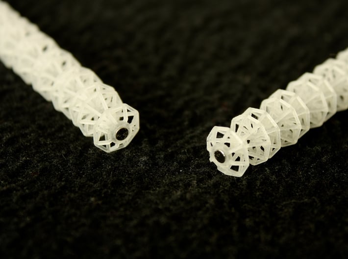 Diamond Necklace 3d printed 
