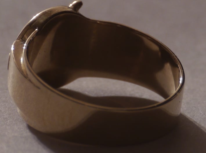 Reverse Flash Ring size 10 1/4 20mm  3d printed 