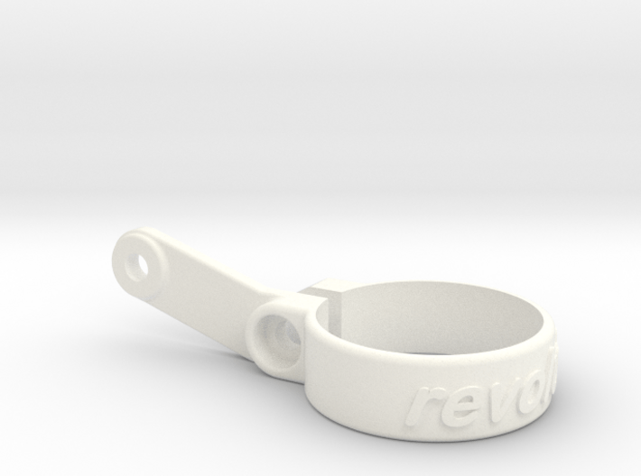 27.2 mm Race Number Plate Attachment 3d printed