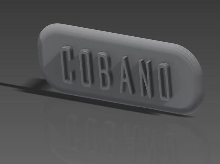 COBANO ® Logo 3d printed