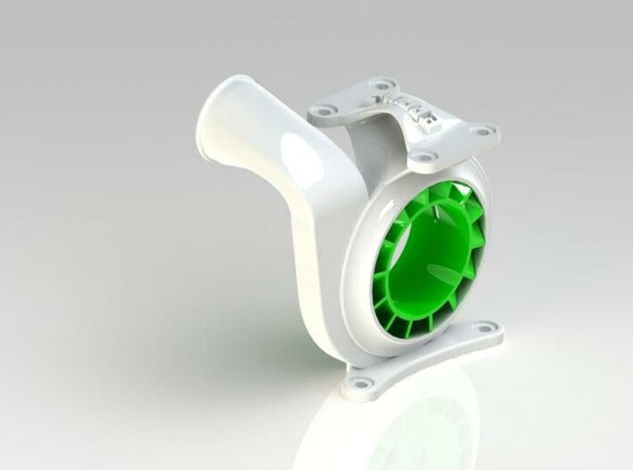 RC turbo Blower Turbine de refroidissement 3d printed 