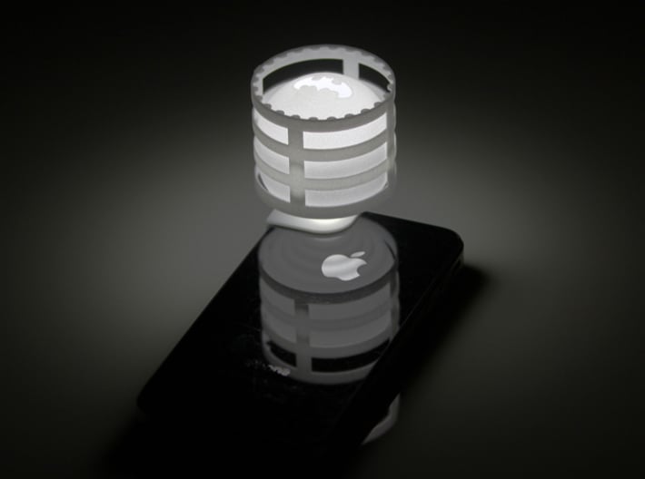 Lightclip: Batman, iPhone 4/4S 3d printed 
