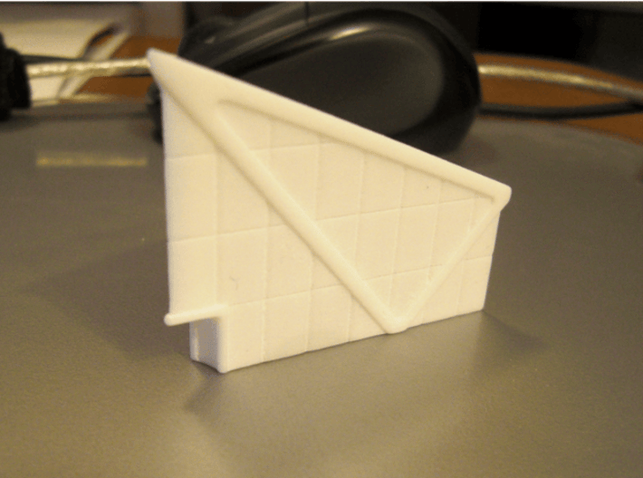Office Building (1/285) 3d printed successfully printed in polished WSF