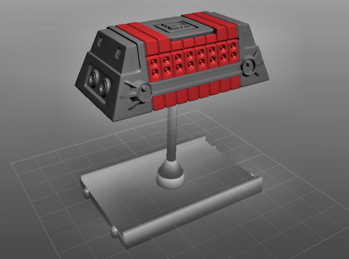 2x Class-A Cargo Container 3d printed 