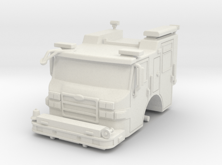 Vehicle-016-cab-hollow 1-64 3d printed