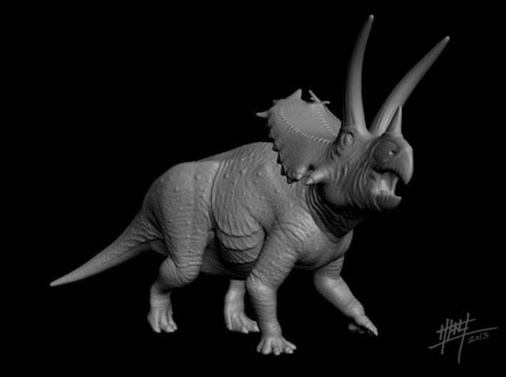 Pentaceratops 1/72 3d printed