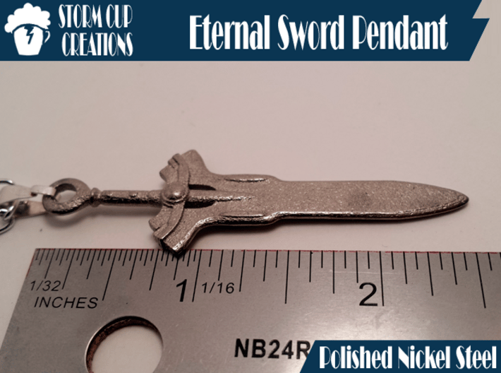 Eternal Sword Pendant 3d printed Imperial
