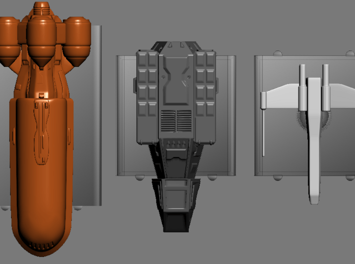 DX9 Stormtrooper Transport 3d printed 