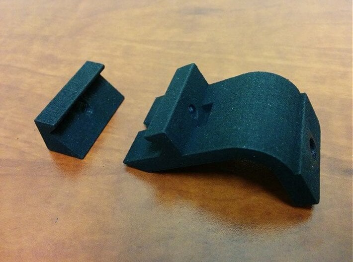 Sony Action Cam Picatinny Mount Adapter 3d printed 