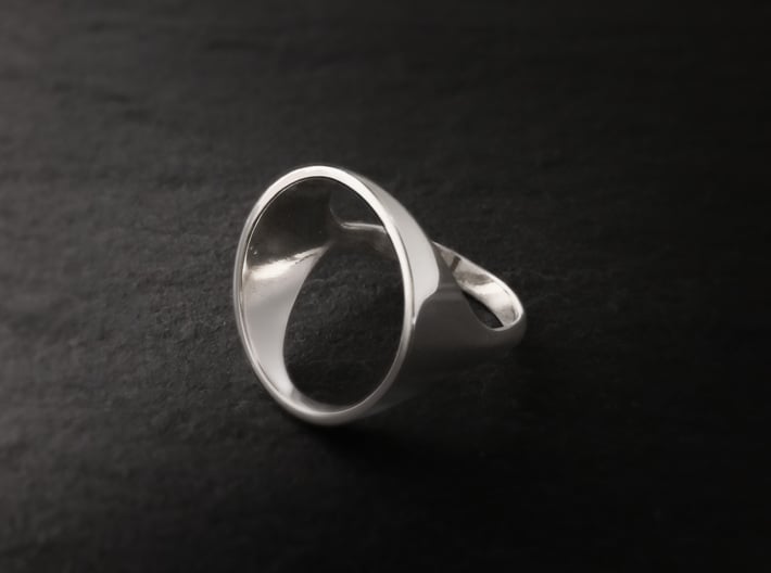 Circle Ring - Sz5 3d printed 