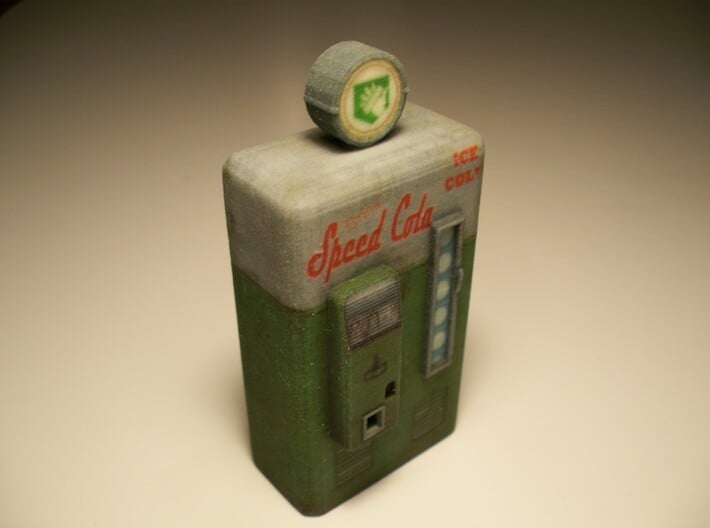 Speed Cola - Nazi Zombies Miniature Perk Machines 3d printed