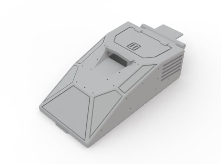Hiss Canopy Armored 3d printed 