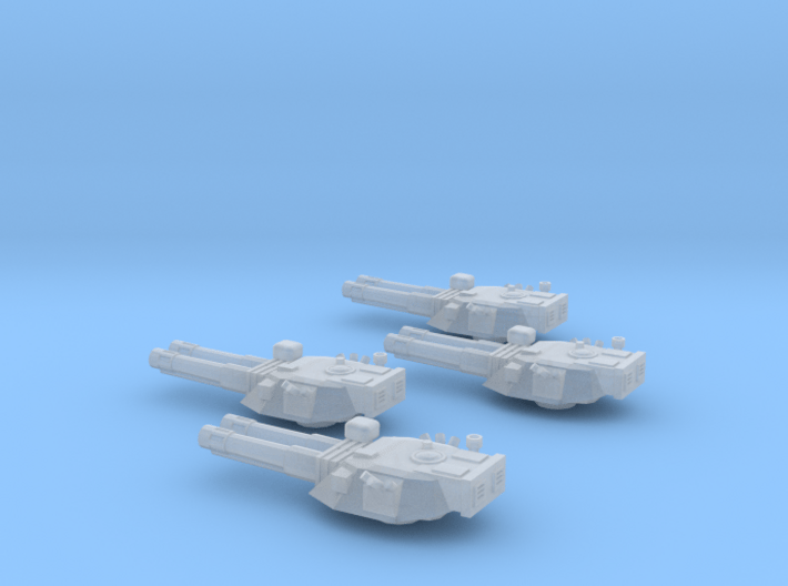 285 Mk IV Destroyer turrets 3d printed 