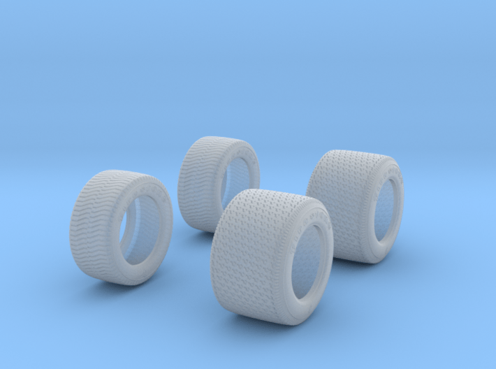 1971 Indy Tires (stones) 3d printed
