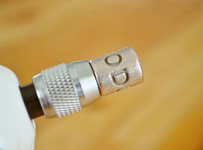Coffee Grinder Bit for Drill Driver CDR-S 3d printed Set image (Quick-change 1/4” hex chuck)