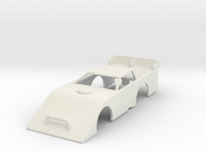 HO-Scale Dirt Late Model Body 3d printed 