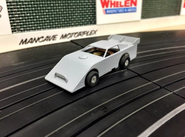 HO-Scale Dirt Late Model Body 3d printed