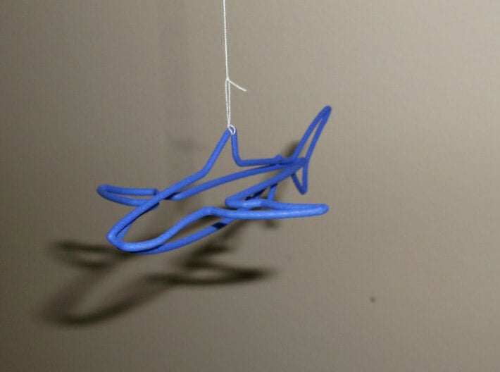 Wire Shark 3d printed 