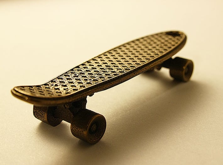 flugt pakke trofast Mini Penny Board - 3D Printed in Stainless Steel (L3MVP2QWZ) by Genghis