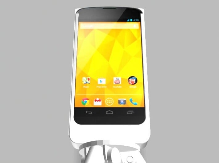 Nexus 4 Camera Mount 5000mah Charger USB Power 3d printed 