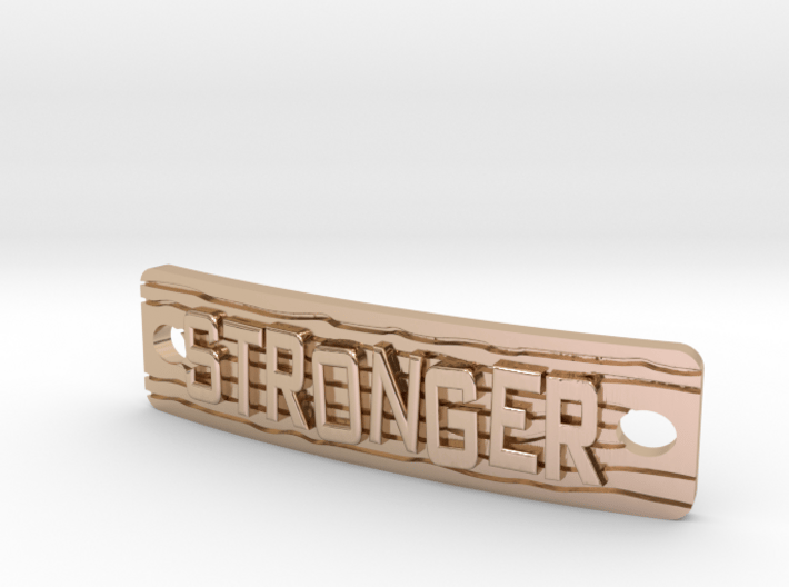 Stronger 3d printed