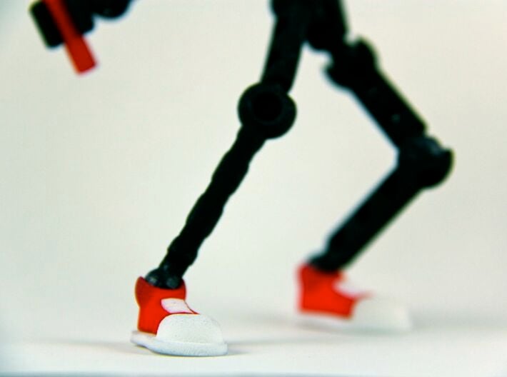 Sneaker Sole 2-pack for ModiBot - #2 of 2 kits 3d printed Sneaker Sole 2-pack for ModiBot