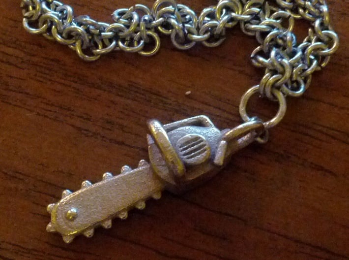 Army of Darkness / Evil Dead Chainsaw charm 3d printed