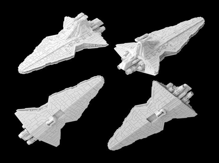 (Armada) Venator Star Destroyer 3d printed 