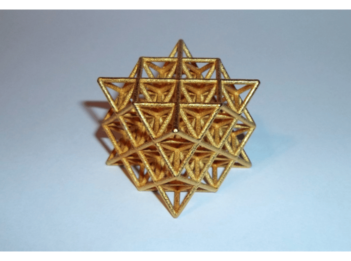 64 Tetrahedron Grid 1.25" 3d printed 