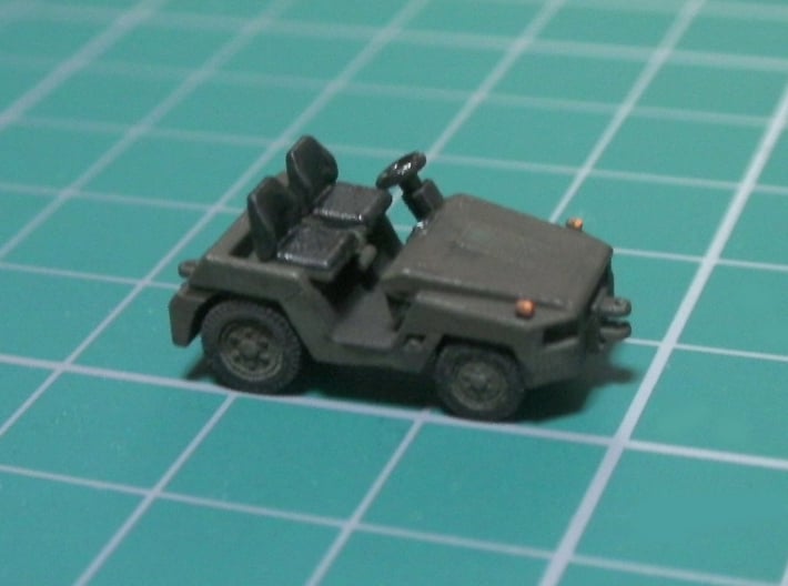 1/144 JASDF 2t Tow Tractor 3d printed