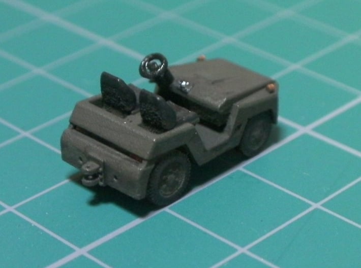 1/144 JASDF 2t Tow Tractor 3d printed 