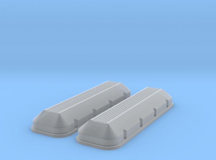 1/16 BBC Low Profile Valve Covers 3d printed 