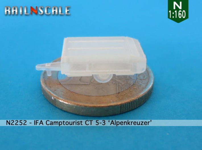 IFA Camptourist 'Alpenkreuzer' (N 1:160) 3d printed 