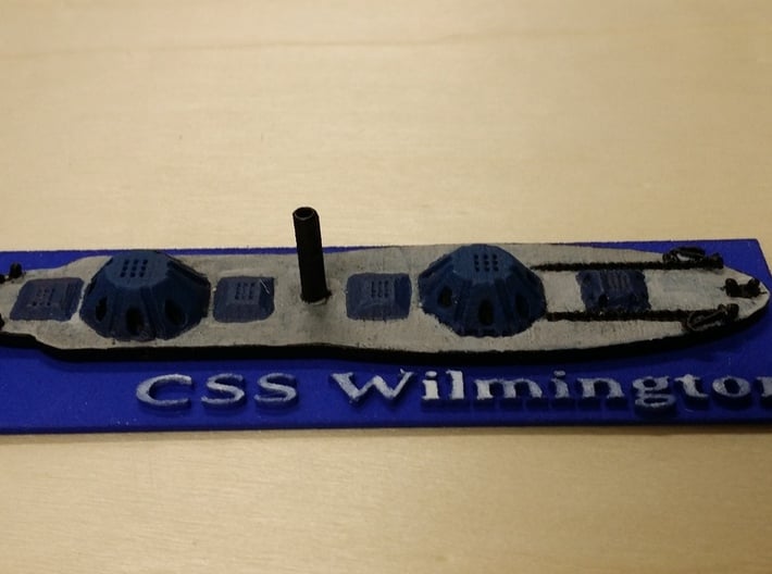 1/600 CSS Wilmington 3d printed
