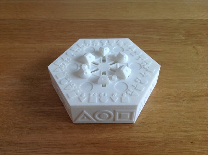 Centrifugal Puzzle Box 3d printed