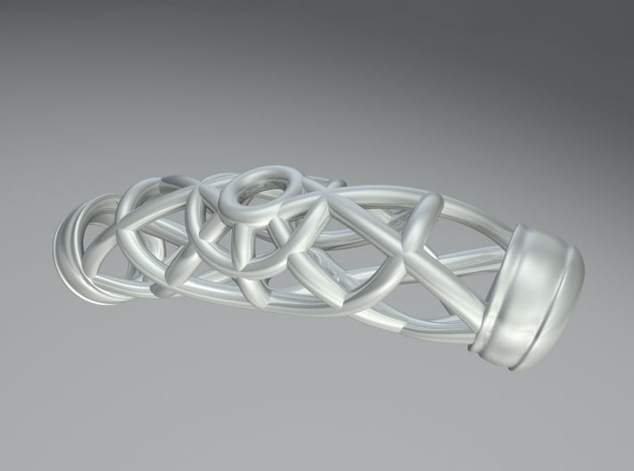 Spiderweb Bracelet 3d printed 