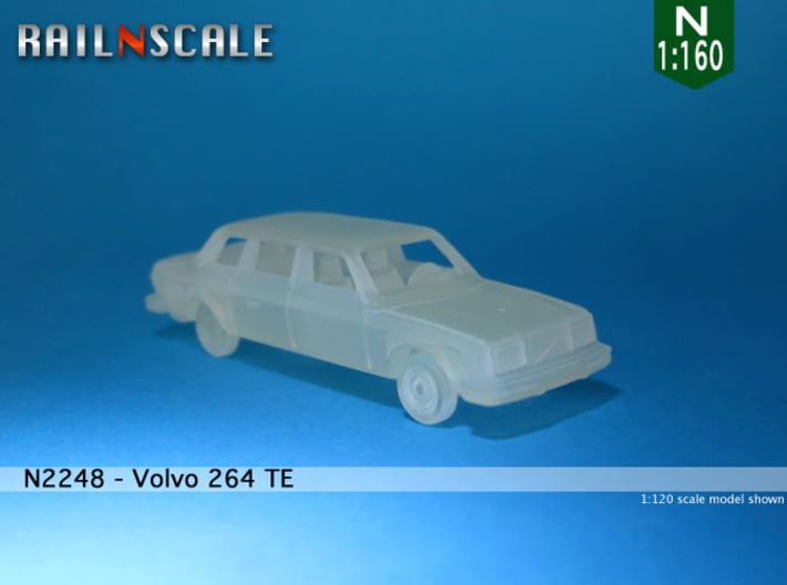 Volvo 264 TE (N 1:160) 3d printed 