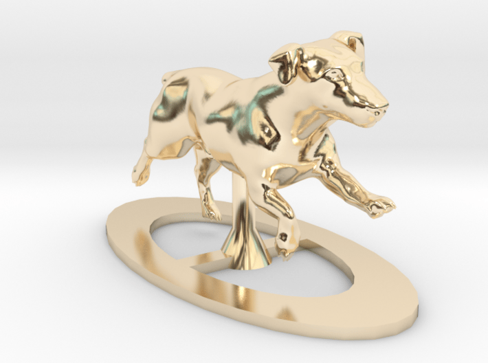 Running Jack Russell 1 3d printed