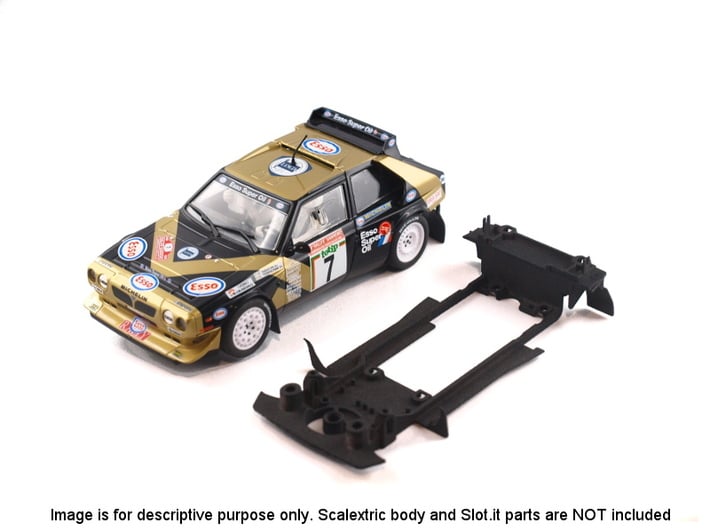 S05-ST2 Chassis for Scalextric Delta S4 no spoiler 3d printed 